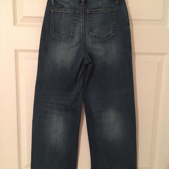 Ashley Mason straight crop sz 1 NWT high rise - Picture 2 of 2